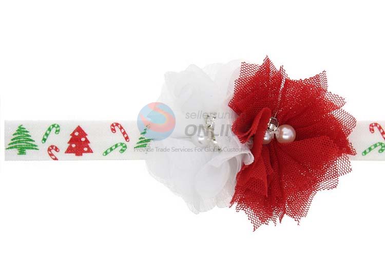 Wholesale Color Printing Christmas Hair Band Baby Festival Headwear