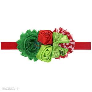 Delicate Design Colorful Hair Band Christmas Headband For Baby