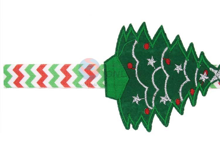 Creative Design Christmas Tree Design Hair Band For Baby