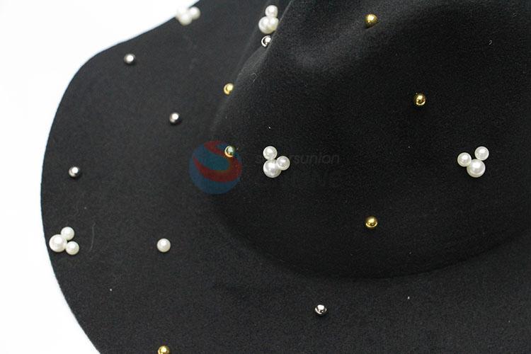 Best Sale Vintage Lady Trendy Wool Fedora Hat