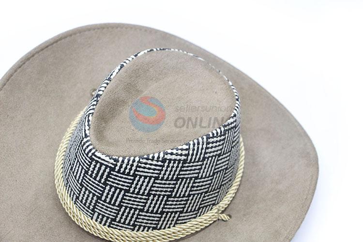 Promotional Wholesale Casual Jazz Boys Travel Hat Cowboy Hat