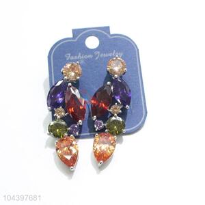 Cute best new style zircon earring