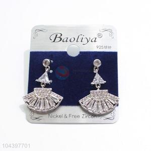 Promotional best fashionable zircon earring