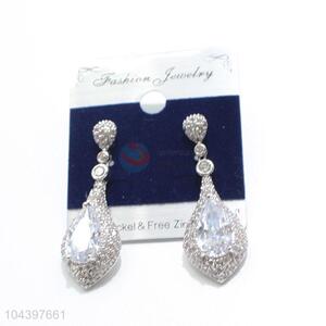 Lovely colorful zircon earring