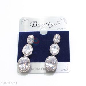 Beautiful design zircon earring