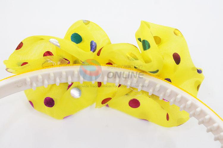 Children hair accessories bowknot headband for kids