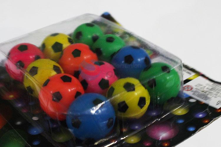 Football Bouncy Balls/Rubber Balls Set