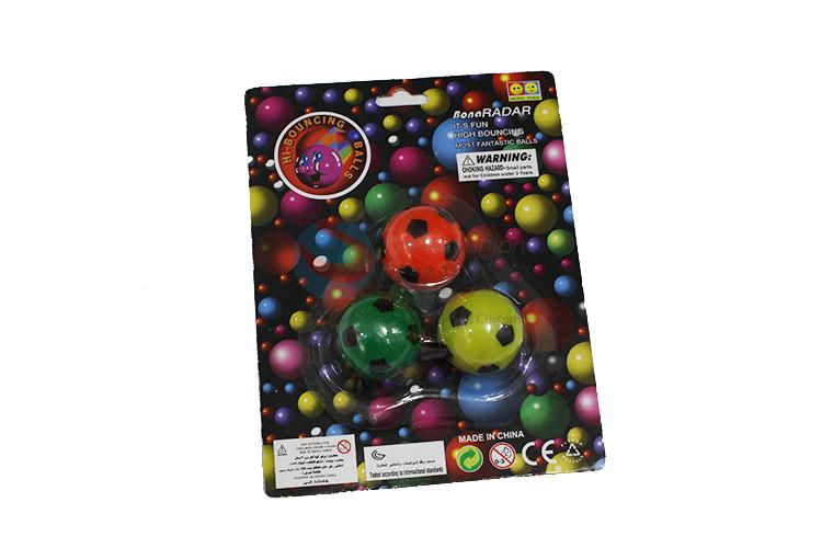 Football Bouncy Balls/Rubber Balls Set