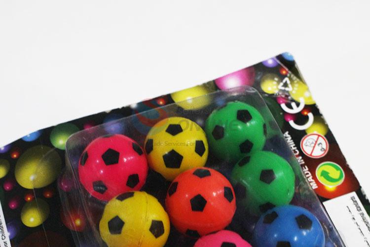 Football Bouncy Balls/Rubber Balls Set