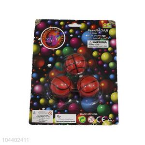 Basketball Bouncy Balls/Rubber Balls Toys Set