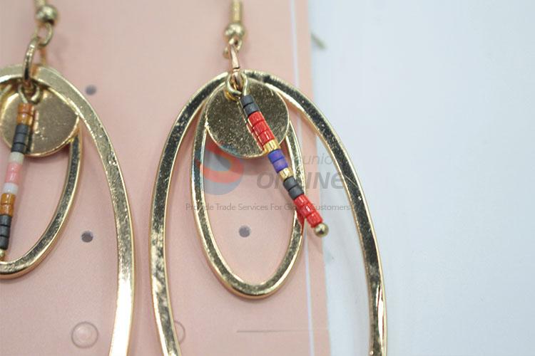 Colorful earring jewelry for female