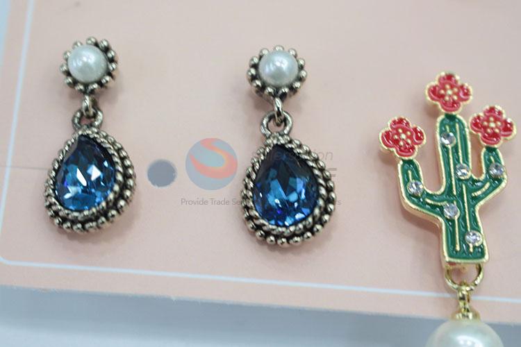 Latest design earring jewelry for female