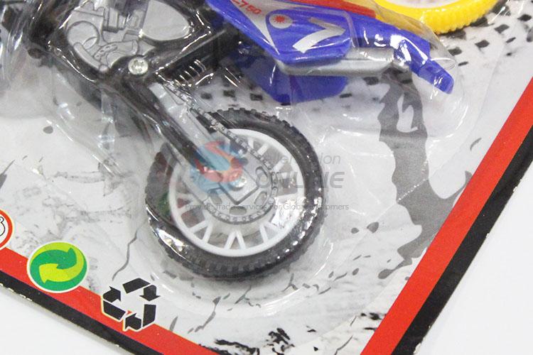 Big Promotional Motorcycle Vehicle Toys With Glove And Wheels Set