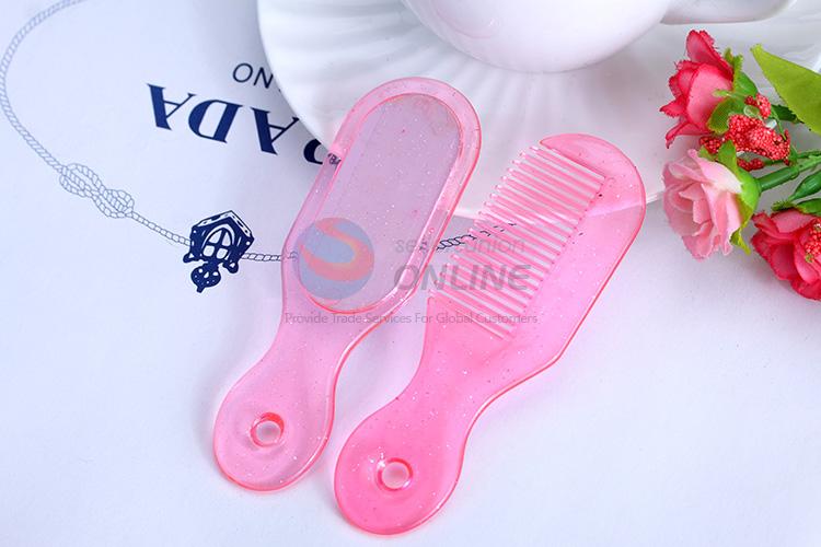 New design plastic mirror&comb set