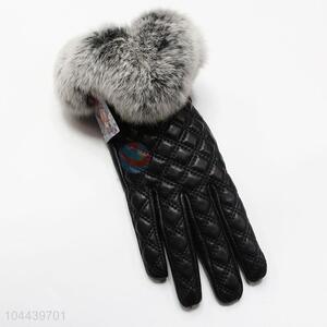 Competitive Price PU Women Dress Fashion Winter Gloves