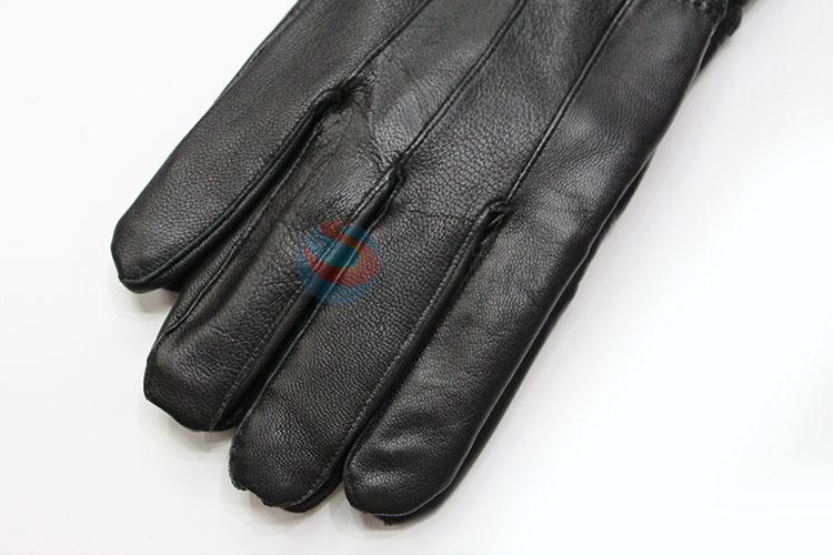 China Hot Sale Running Gloves Men PU Gloves Full Finger Glove