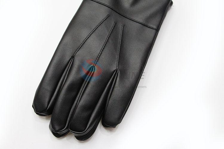 Made In China Men Usage Daily Life Glove Soft Winter Man PU Glove