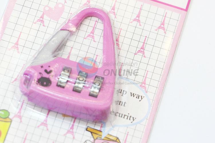 Factory Hot Sell Number Lock Padlock Luggage Lock for Handbag