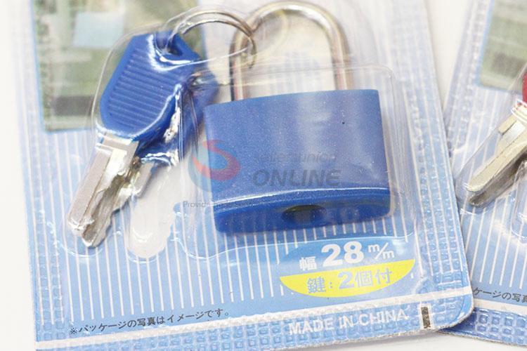 Wholesale Nice Newest Cute Three Colors Padlock for Travel Suitcase