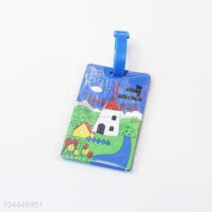 New Fashion Cute Airplane Shape Square Luggage Tag