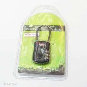 Pretty Cute Approved Cable Luggage Lock with 3D Combination Password