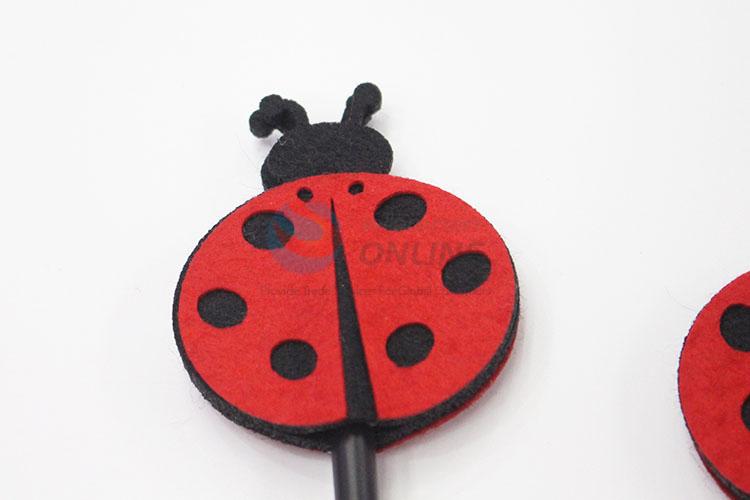 Ladybug Design Plastic Ballpoint Pen