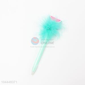 Watermelon Design Feather Plastic Ballpoint Pen