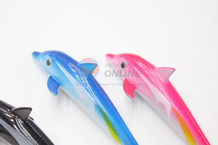 Lovely Dolphin Design Plastic Ballpoint Pen