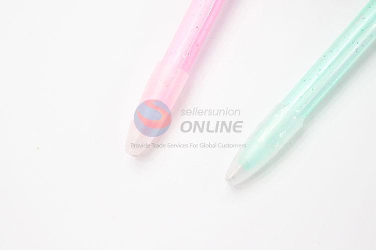 Flamingo Design Feather Plastic Ballpoint Pen