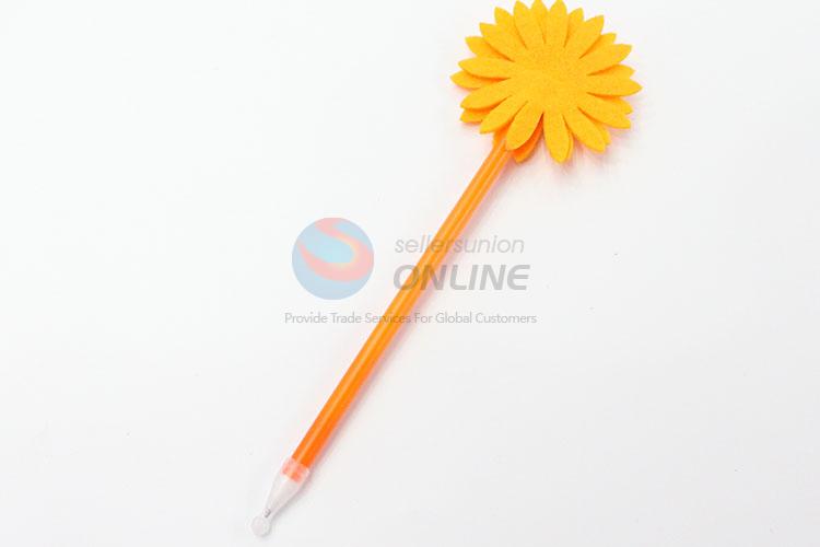 Sunflower Design Plastic Ballpoint Pen