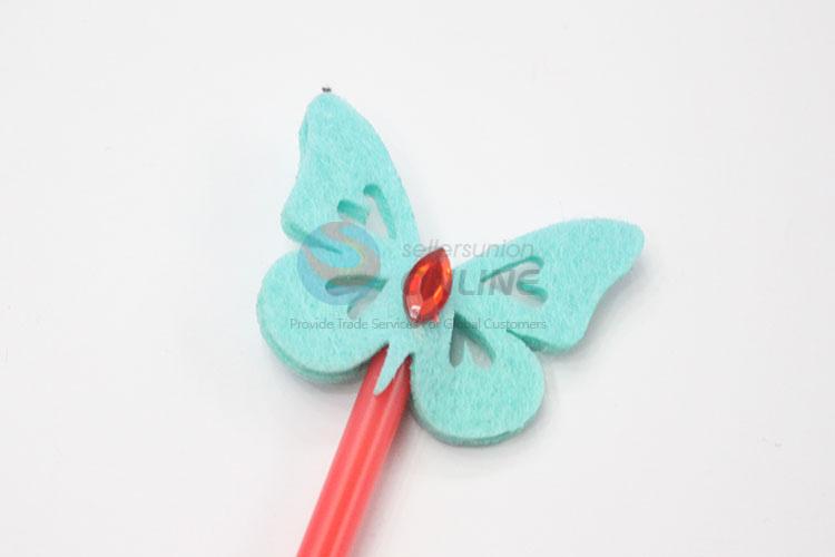 Butterfly Design Plastic Ballpoint Pen