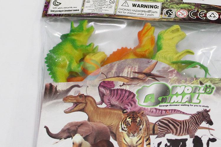 Hot selling 4pcs dinosaur model toy set