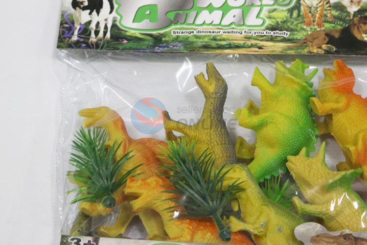 Nice price high quality 8pcs dinosaur model toy set