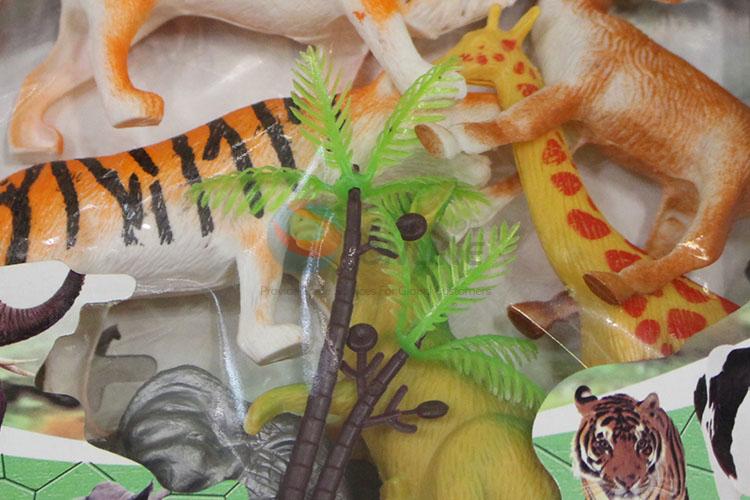 Newly style best popular 6pcs animal model toy set