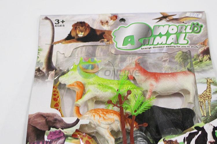 Wholesale cool animal model toy set