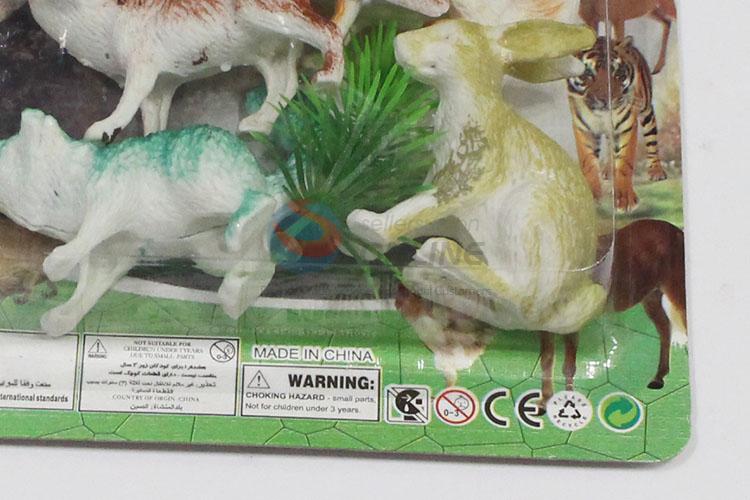 Beautiful style cheap animal model toy set