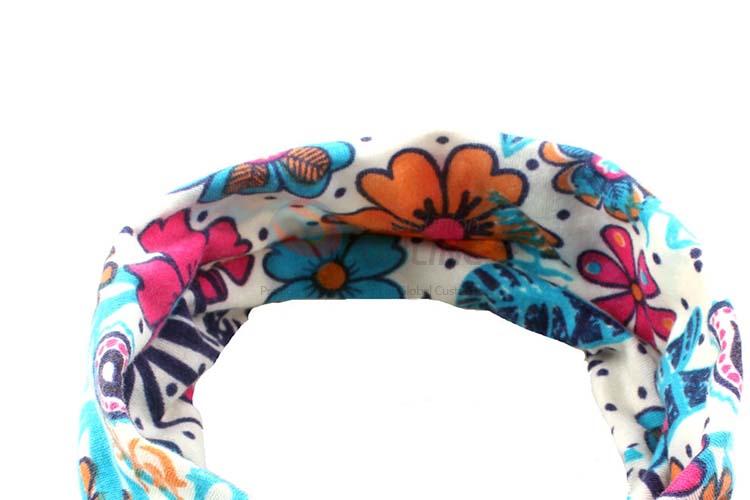 Promotional Rabbit Design Flower Printing Hairband For Kids