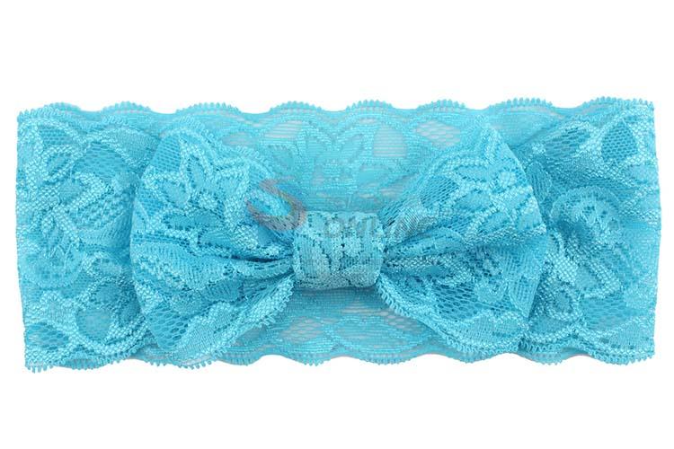 Big Promotional Lace Bowknot Baby Hair Accessories