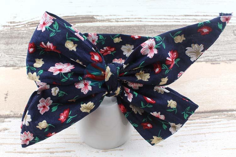 Wholesale Custom Cheap Bowknot Flower Hairband For Baby