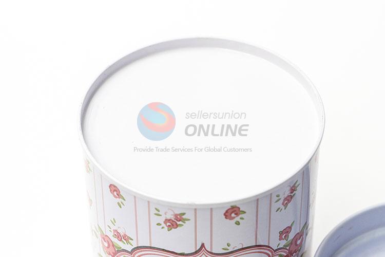 China Factory Rround Tinplate Cans with Lid