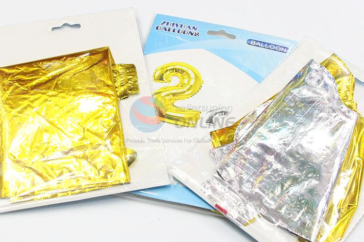 Factory Direct Hot Sale Gold Numbers Foil Balloon