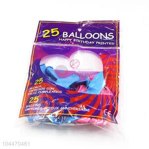 25Pcs / Bag Colorful Balloons Party Supplies Decorating Accessories