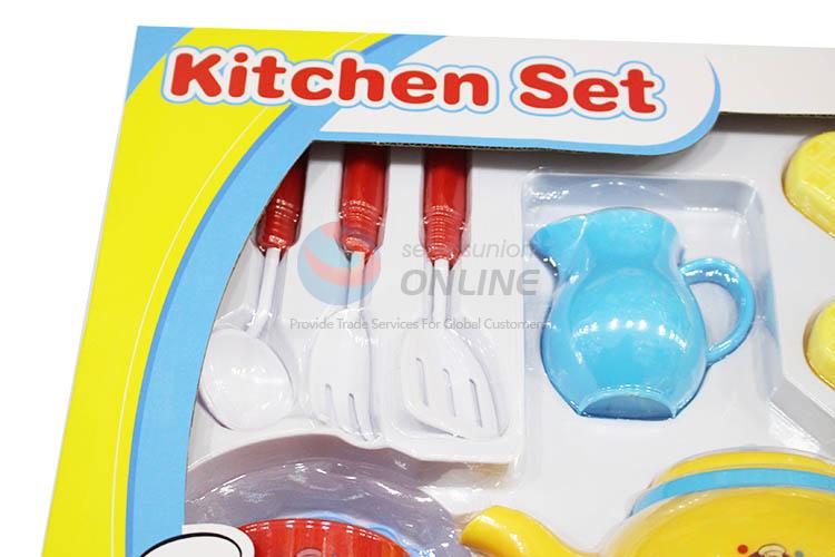 Custom Colorful Simulation Tea Set Kitchen Sets Toy