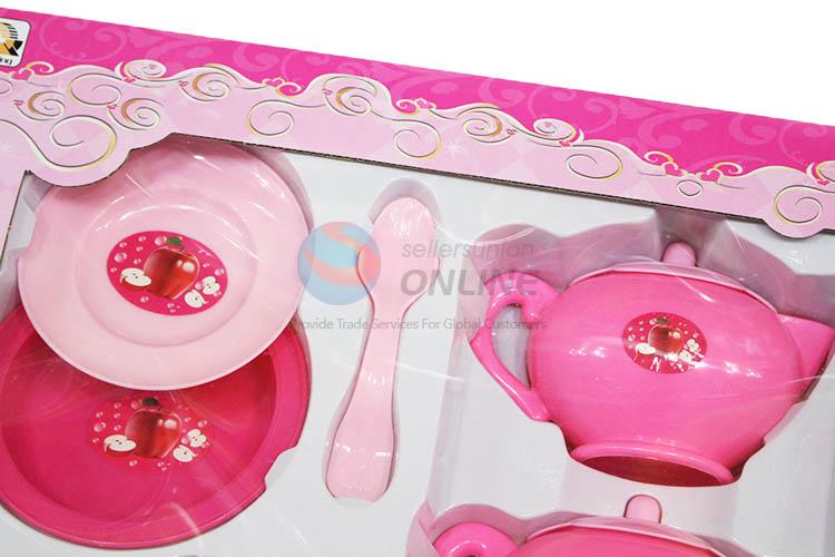 Latest Plastic Tableware Tea Set Simulation Kitchen Set Toy