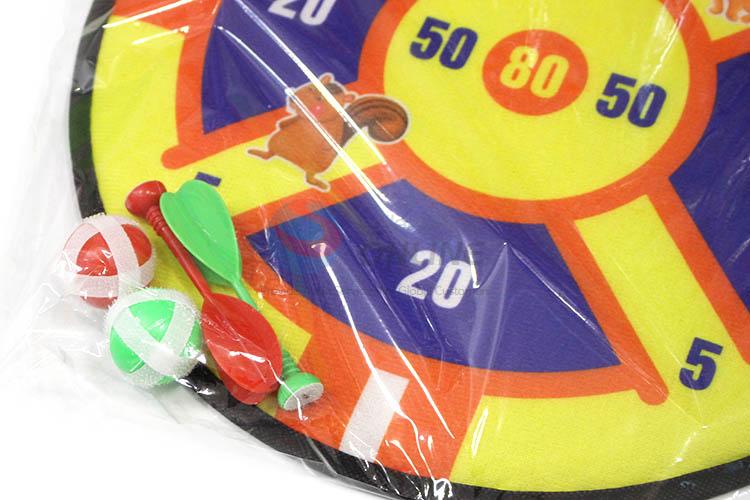 Popular Funny Gunshot Game Toy Cloth Dart Board Sport Toy