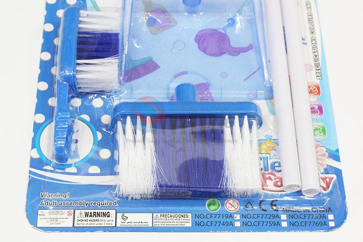 Kids pretend play plastic cleaning tool toy