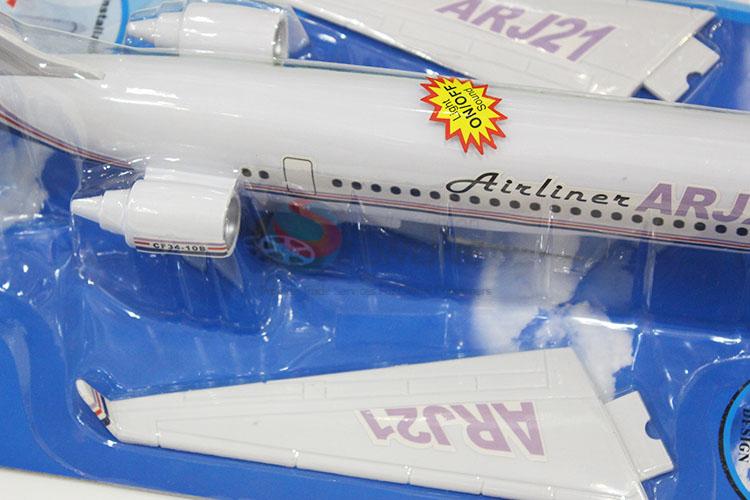 Air aircraft model plastic toy with music