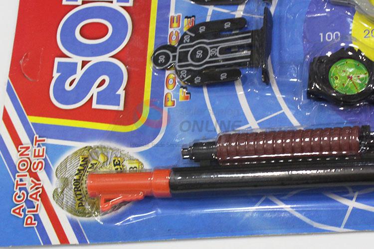 Fashion cheap police implements model toy