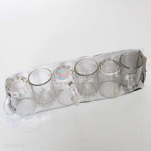 6Pcs Glass Cup Set for Home Office