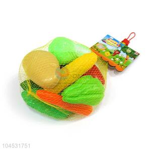 Unique Design Plastic Simulation Vegetable Set For Children